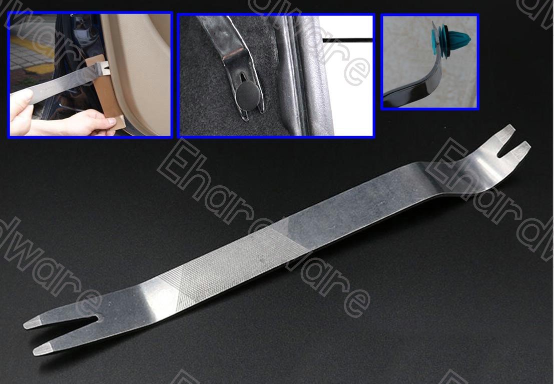 Extra Strong Stainless Steel Car Trim Panel Removal Tool Pry Bar (PPB240)