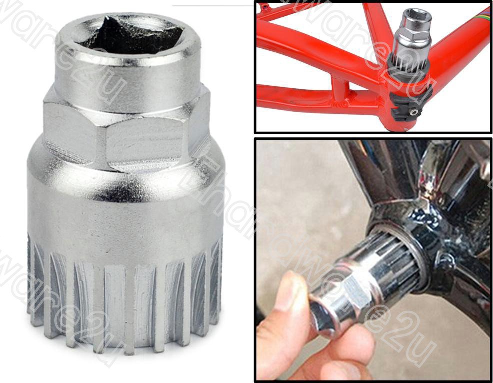 Bicycle Shimano Bottom Bracket 20-Tooth Splined Socket Tool (CTS20T)