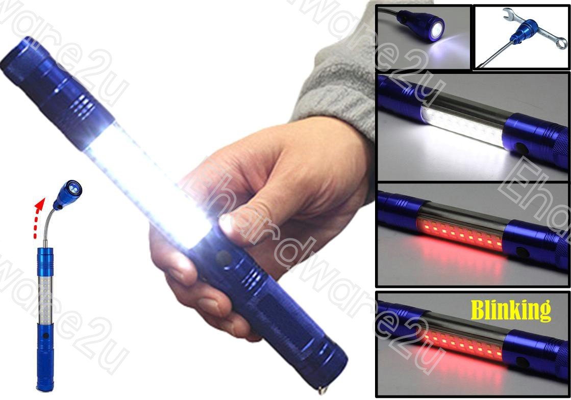 Multifunction Inspection Work Flashlight With Magnetic Base & Pick-Up (MFF3+27)