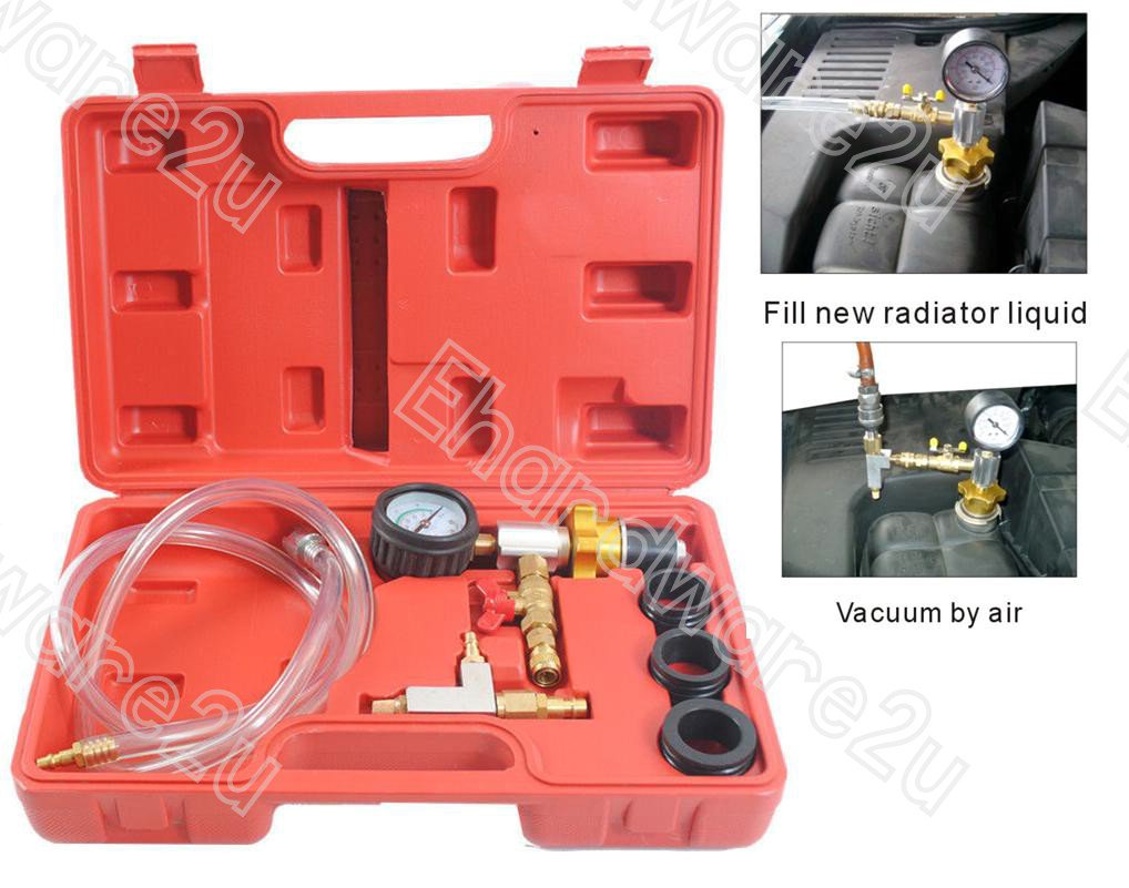 6Pcs Radiator Cooling System Vacuum Purge and Refill Kit (1536)
