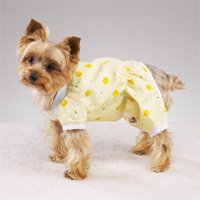Dog Pajamas PJs Duckies! Yellow (XXSM)