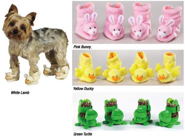 Dog Pajama PJ SLIPPERS! Must SEE! Duckie (SM)