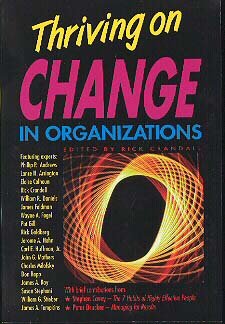 Thriving on Change in Organizations book business Rick Crandall