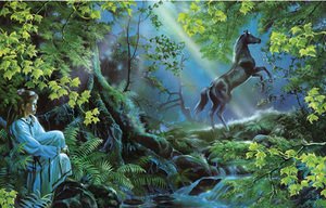 Black Beauty 1000 Piece Jigsaw Puzzle