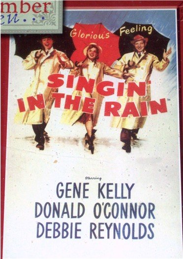 Singin in the Rain 1000 Piece Puzzle Retro Movie Poster NEW