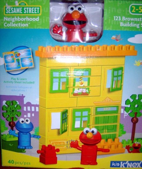 Knex Elmo Brownstone Building Set NEW Sesame Street NEW