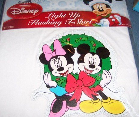 christmas light up t shirt