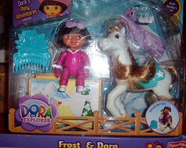 Dora Explorer Doll and Chilly Pony Frost Playset