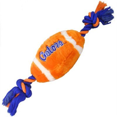 NEW NWT FLORIDA GATORS FOOTBALL DOG ROPE TOY