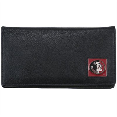 NEW NIB FLORIDA STATE SEMINOLES FSU LEATHER CHECKBOOK COVER