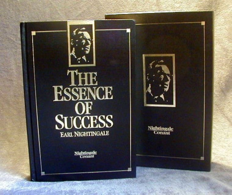 THE ESSENCE OF SUCCESS Earl Nightingale 1ST EDITION HB with Collector Slipcase