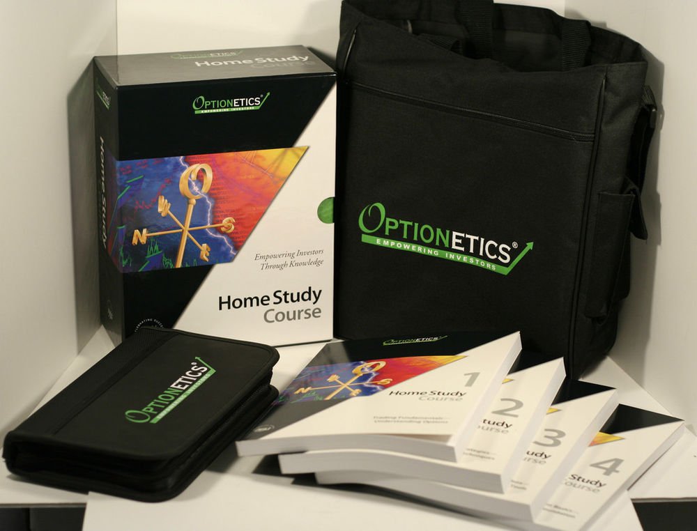 OPTIONETICS HOME STUDY COURSE - 4 STUDY MANUALS + 14 CDS + 6 DVDS - MSRP $4,550