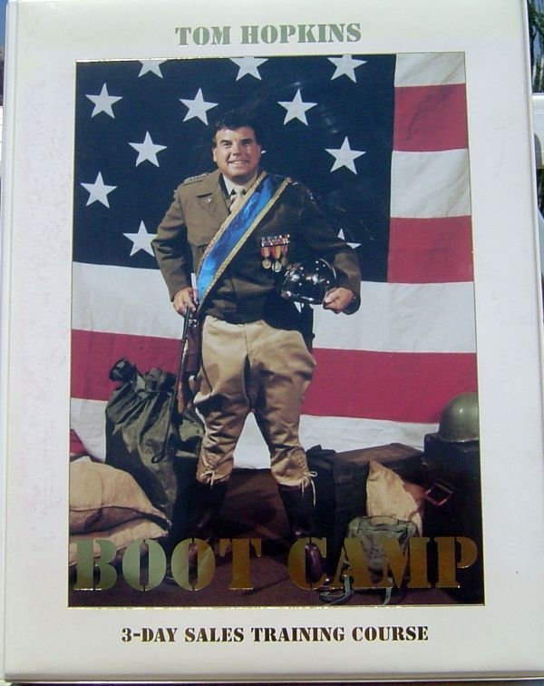 TOM HOPKINS BOOT CAMP 3-DAY SALES MASTERY SEMINAR ORIG $225 - OUT OF PRINT RARE