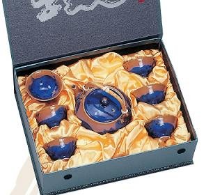 Sapphire Blue Full Tea Set