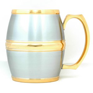 Carlson Barrel Mug (Gold Trimmed - A) - G1211