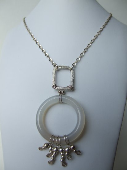 Silver Necklace Model DSCF1021