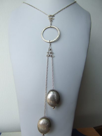 Silver Necklace Model DSCF1022
