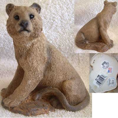 Alert Mountain Lioness Stone Critters United Design