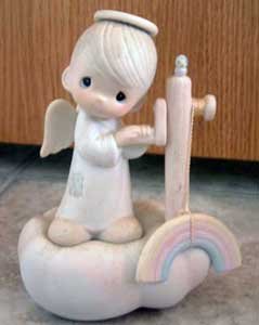 Precious Moments : God's Promises Are Sure : Enesco Porcelain