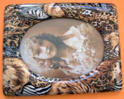 Frame Safari Animal 5x6.5 Oval Opening NEW