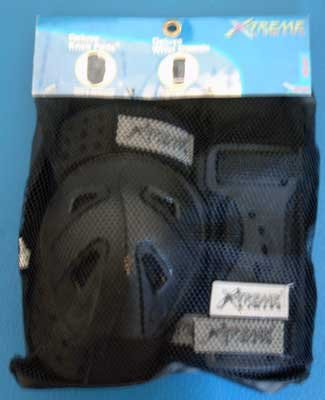 X-Treme Limits Deluxe Sport Knee Pads & Wrist Guards NIP