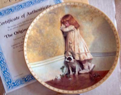 'The Original - In Disgrace' Royal Daulton Porcelain Collector Plate