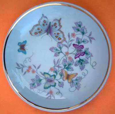 Butterflies & Flowers Mini Avon Collector Plate