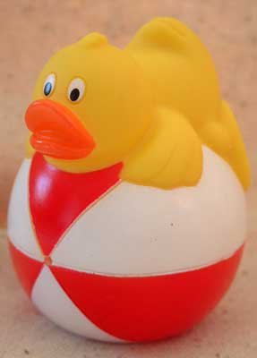 Baby RUBBER DUCKY on Ball SILICONE Candle Soap Resin Plaster Cement MOLD