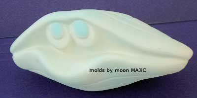 CLAM Single Sea Shell SILICONE Candle Soap Resin Plaster Cement MOLD