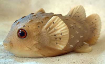 Puffer PUFF FISH Sea Life SILICONE Candle Soap Resin MOLD