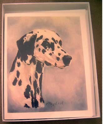 Dalmation #2 Dog Notecards Envelopes Set - Maystead - NEW