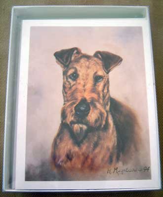 Irish Terrier #1 Dog Notecards Envelopes Set - Maystead - NEW