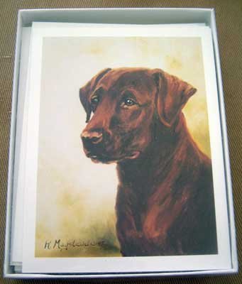 Labrador Retriever LAB #10 Dog Notecards Envelopes Set - Maystead - NEW