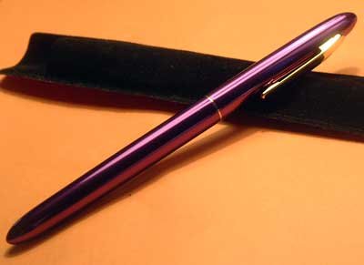 Purple Capped Luxury Writing Pen GIFT Pouch Imprintable NEW!