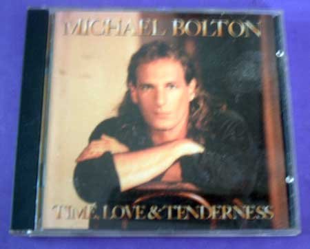 MUSIC CD Michael Bolton Time Love and Tenderness EUC