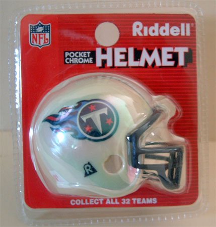 Miniature Football Team Helmet NIP WHITE