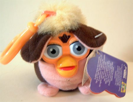 Furby Clip On Hooked Plush Displayed Only Condtion