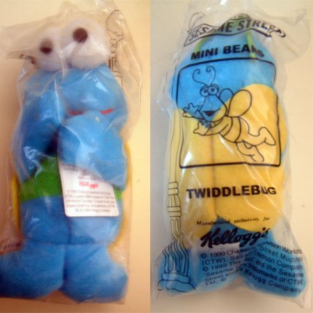 Sesame Street TWIDDLEBUG Twiddle Bug NIP