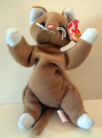 Ty Beanie Beenie Baby NIP CAT Displayed Only Collectible