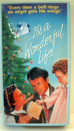 VHS Movie It's a Wonderful Life Jimmy Stewart