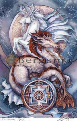 Jody BERGSMA Art Card Print : Elemental Magic