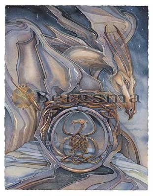 Jody BERGSMA Art Card Print : Pendragon Rising