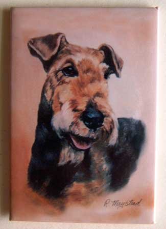 Dog Breed Full Backed Quality Magnet - Maystead - NEW AIT