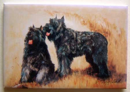 Dog Breed Full Backed Quality Magnet - Maystead - NEW BDF1