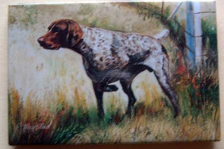 Dog Breed Full Backed Quality Magnet - Maystead - NEW GSP6