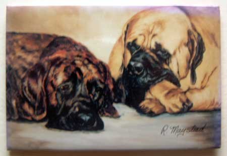 Dog Breed Full Backed Quality Magnet - Maystead - NEW MAS1