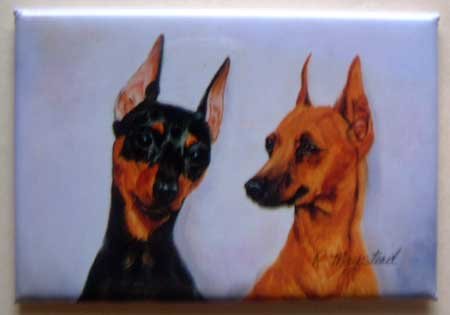 Dog Breed Full Backed Quality Magnet - Maystead - NEW MIP4