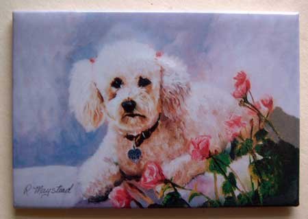 Dog Breed Full Backed Quality Magnet - Maystead - NEW POD16