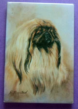Dog Breed Full Backed Quality Magnet - Maystead - NEW PEK2