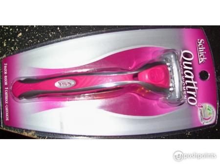 Schick Quattro High Performance Razor NIP